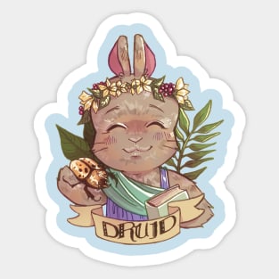 Druid - TTRPG Buns Series Sticker